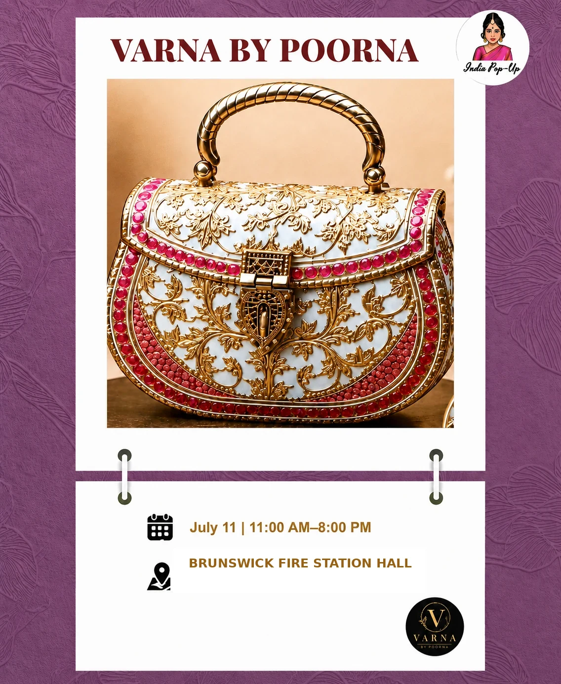 VARNA July 11 pop-up flyer